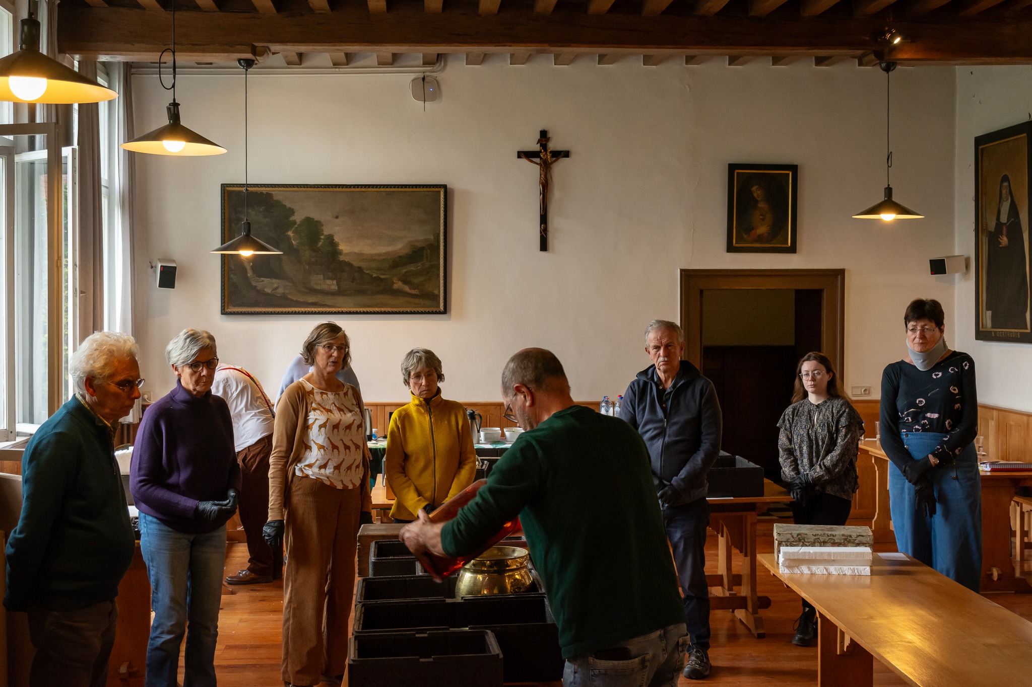 Voorbereiding verhuis Sint-Godelieveabdij