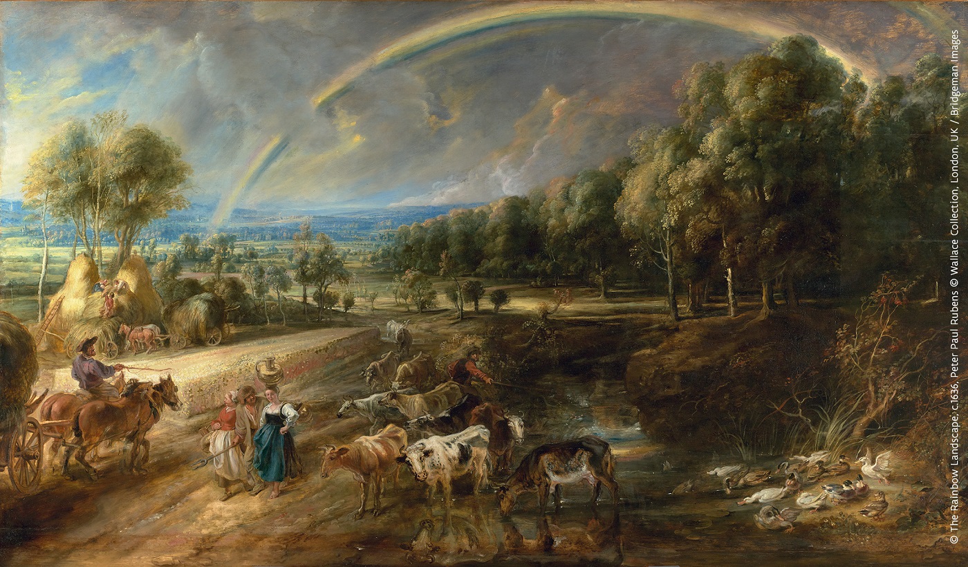 The Rainbow Landscape, c.1636, Peter Paul Rubens © Wallace Collection, London, UK-Bridgeman Images